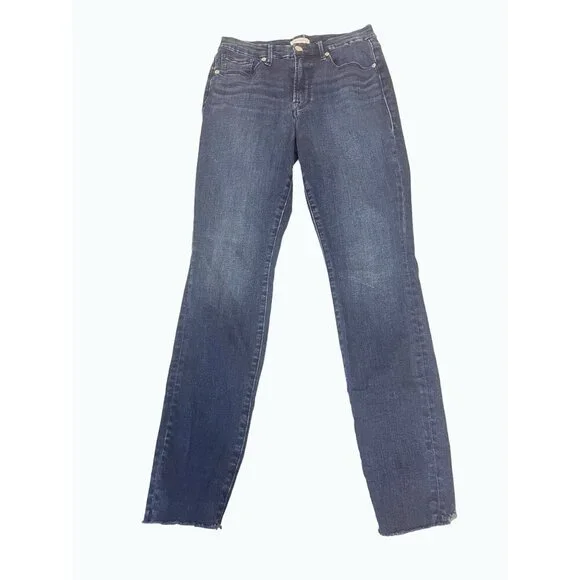 Good American GOOD LEGS W/ RAW CHEWED HEM blue 653 sz 8/29 - Picture 3 of 8